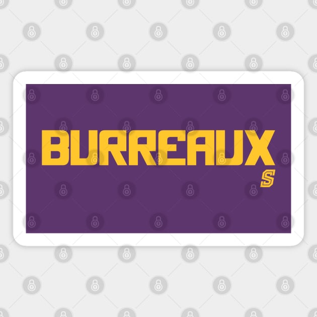 Joe Burreaux Magnet by StadiumSquad